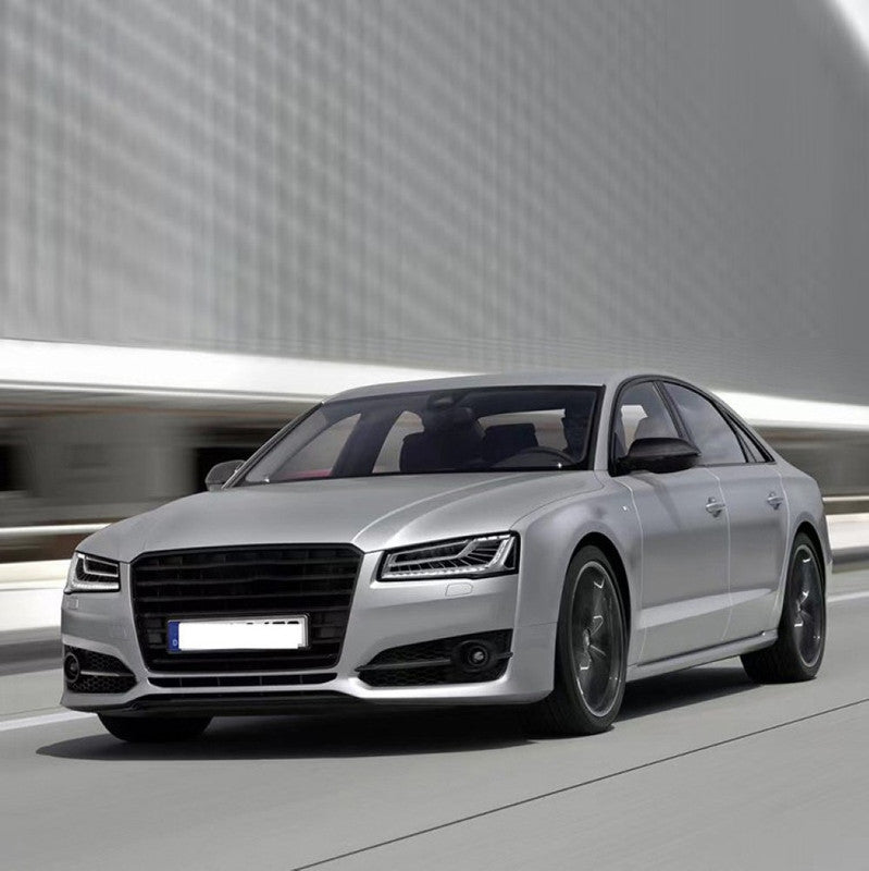 Car Craft Compatible With Audi A8 2015-2017 Upgraded Front Bumper Bodykit S8 Style With Grill Kt-ada8-003