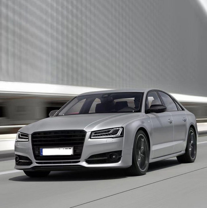 Car Craft Compatible With Audi A8 2015-2017 Upgraded Front Bumper Bodykit S8 Style With Grill Kt-ada8-003