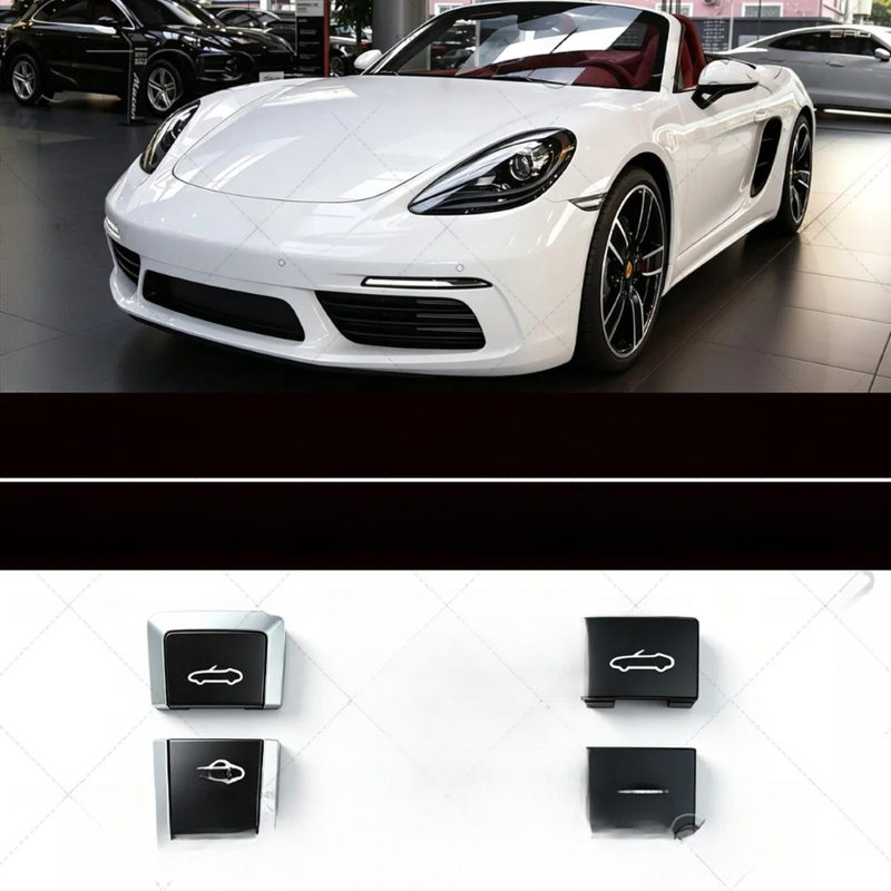 Car Craft Compatible With Porsche 718 2016-2023 911 2012-2018 Boxster 2013-2015 Car Roof Armrest Console Dashboard Ceiling Skylight Button Convertible Switch Button Close - CAR CRAFT INDIA