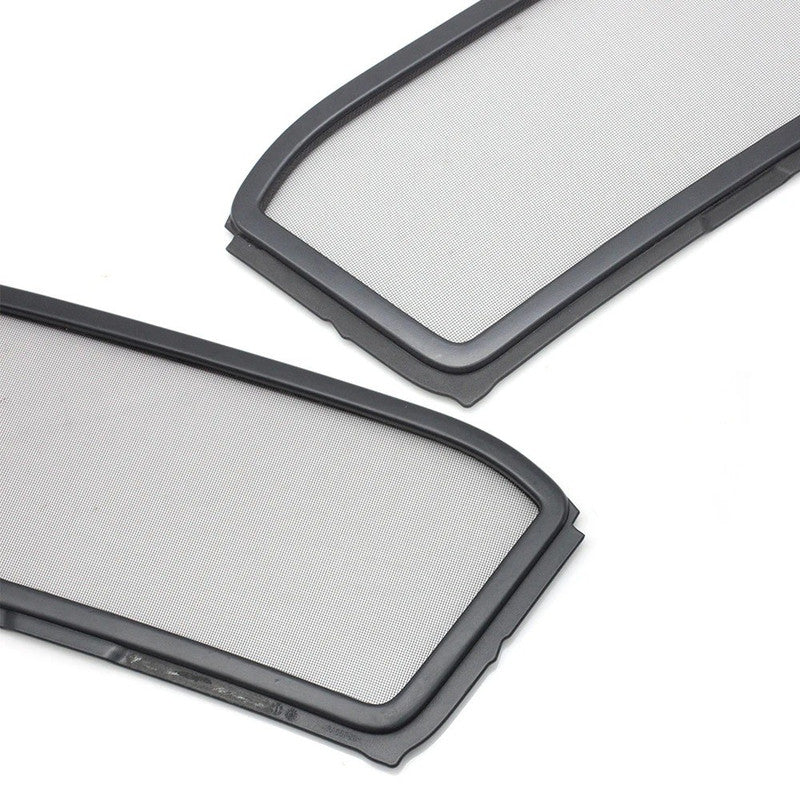Car Craft Compatible With Porsche Boxster 981 2013–2016 718 Boxster 982 2017–2023 Interior Seat Backrest Roof Net Cover Seatback Seat Cushion Back Mesh Grid 98156158302 Left Black CC-10640