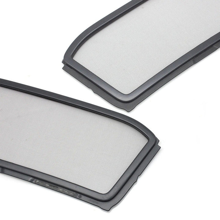 Car Craft Compatible With Porsche Boxster 981 2013–2016 718 Boxster 982 2017–2023 Interior Seat Backrest Roof Net Cover Seatback Seat Cushion Back Mesh Grid 98156158402 Right Black CC-10641