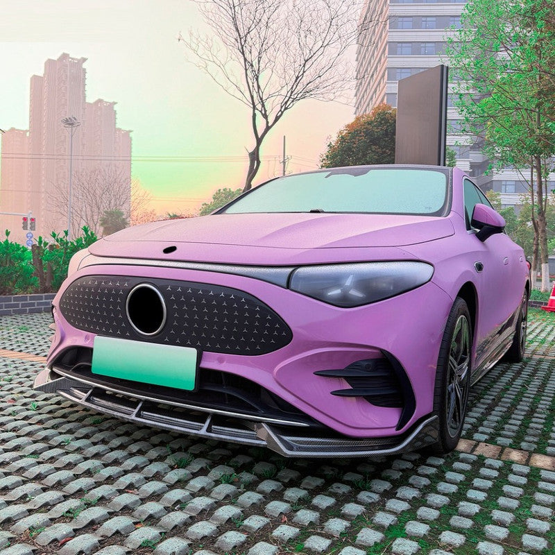 Car Craft Compatible With Mercedes Benz Cla C174 C178 2026+ Amg Line Front Bumper Lip  Splitter Skirt Trim Zst-1540 Gb Glossy Black CC-10944