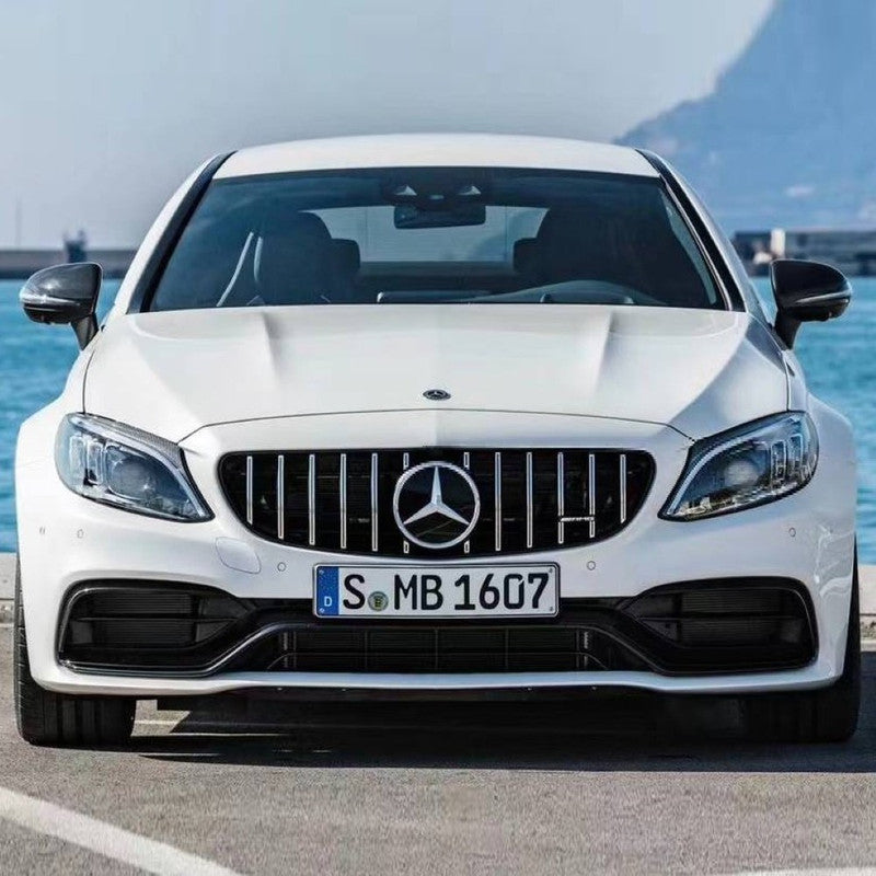 Car Craft Compatible With Mercedes Benz C Class Coupe C205 2016-2021 Upgrade Facelift Convert To C63amg Amg Bodykit Front Rear Bumper Diffuser Exhaust Tip CC-9657 - CAR CRAFT INDIA