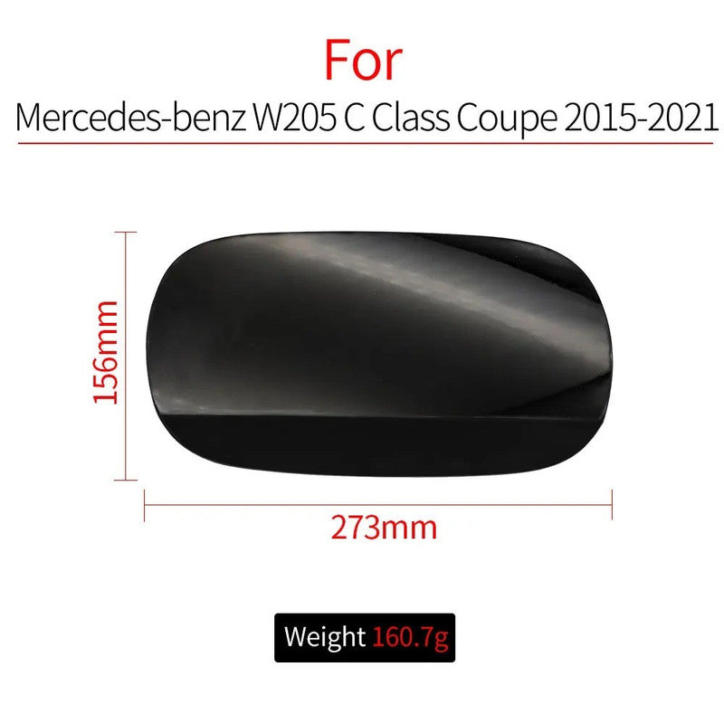 Car Craft Compatible With Mercedes C Class Coupe W205 C205 2015-2021 Door Fuel Filler Tank Lid Gas Cover 2057571700 Unpainted - CAR CRAFT INDIA