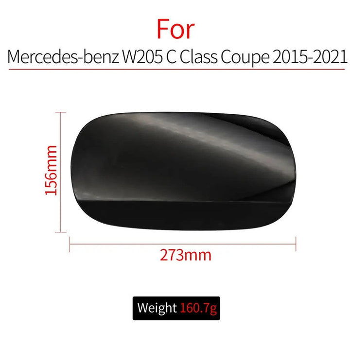 Car Craft Compatible With Mercedes C Class Coupe W205 C205 2015-2021 Door Fuel Filler Tank Lid Gas Cover 2057571700 Unpainted - CAR CRAFT INDIA