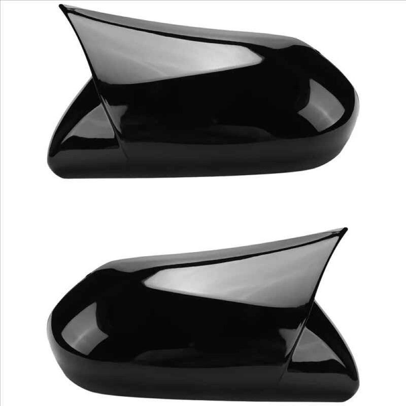 Car Craft Compatible With Toyota Camry 2018‑2025 Le Se Xle Xse Side Rear View Case Wing Cap Shell Housing Mirror Covers 3m Tape Pasting Style Carbon Fiber Look Model A CC-11525