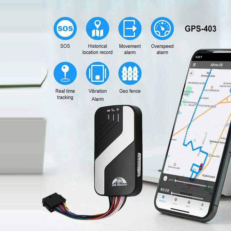 Car Craft Compatible With Vehicle Tracker For Cars Motorcycles Ios Android Application 403c Gsm/gprs Gps Location Tracker Locator 403a