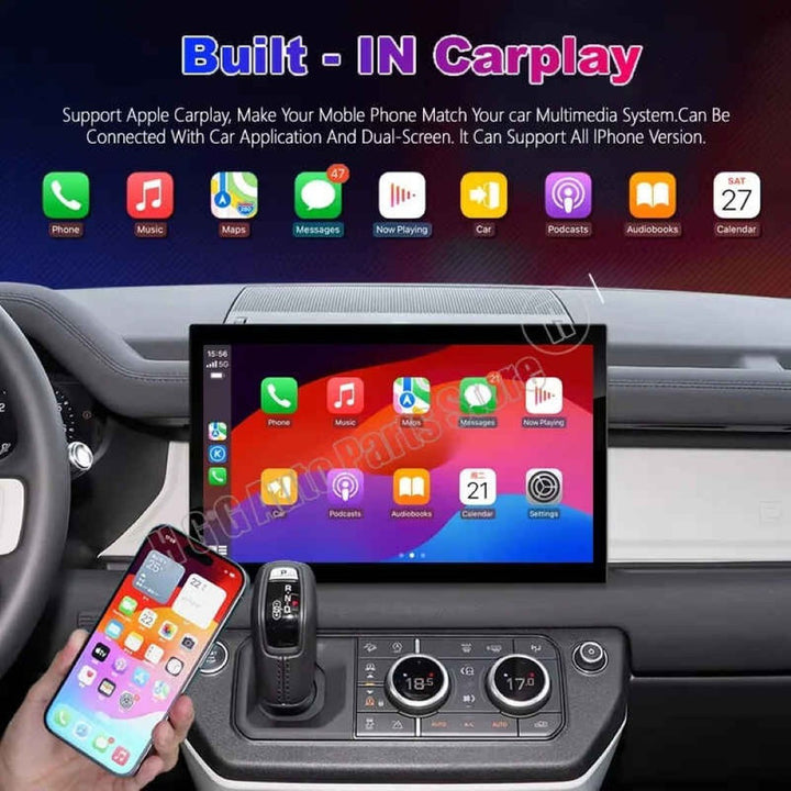 Car Craft Compatible With Range Land Rover Defender 90 110 130 L663 2020-2024 Android Multimedia Infotainment Touchscreen Touch Dvd Player Wireless Carplay Android Auto 4gb +64gb 13.3 Inch