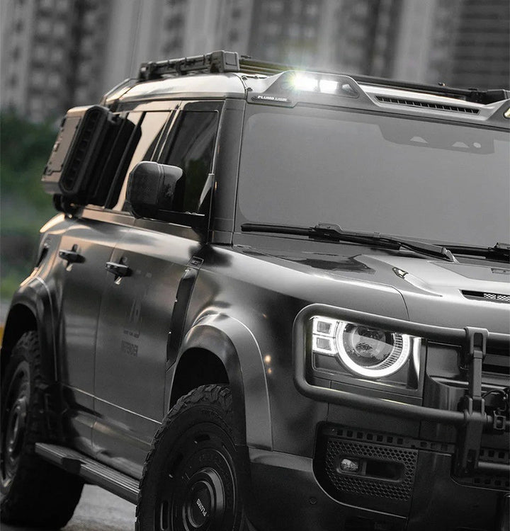 Car Craft Compatible With Land Range Rover Defender 90 110 130 L663 2020-2026 Plumb M One Series Dark Special Edition Roof Light Kit Spoiler Plumb-030