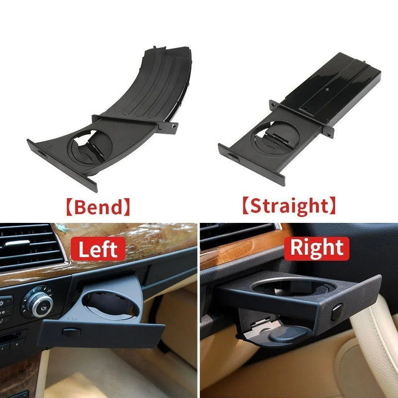 Car Craft Compatible With Bmw E60 2003-2009 Car Front Cup Drink Holder Rack Tray 51459125622-gc Left Lhd Usa CC-9050