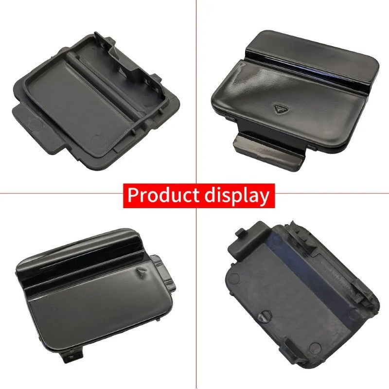 Car Craft Compatible With Bmw 5 Series E60 Lci 2006-2010 Rear Bumper Trailer Tow Towing Hook Hole Cover 51127178183 Unpainted Model B - CAR CRAFT INDIA