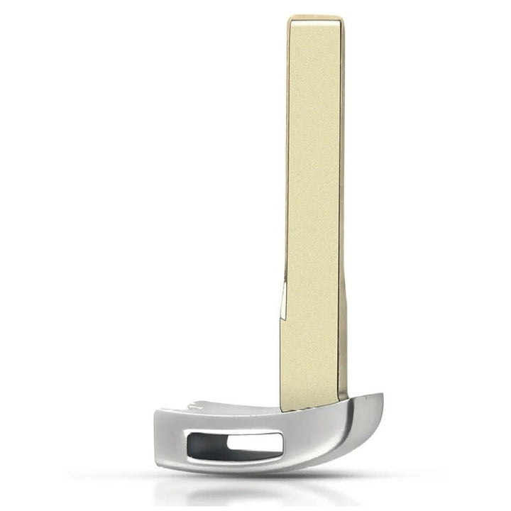 Car Craft Compatible With Bmw 7 Series E65 E66 2001-2008 Key Cover Case Physical Key Blade Silver Bm-ks-23