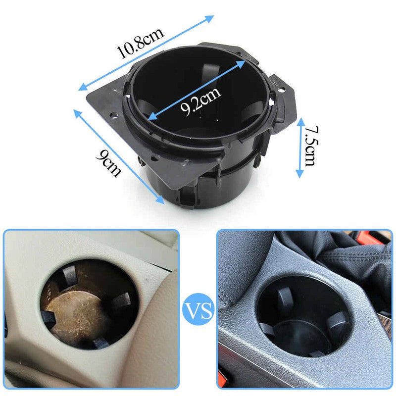 Car Craft Compatible With Bmw X1 E84 2009–2012 Car Front Console Armrest Box Water Cup Drink Holder Drinks Support 51162993623-c