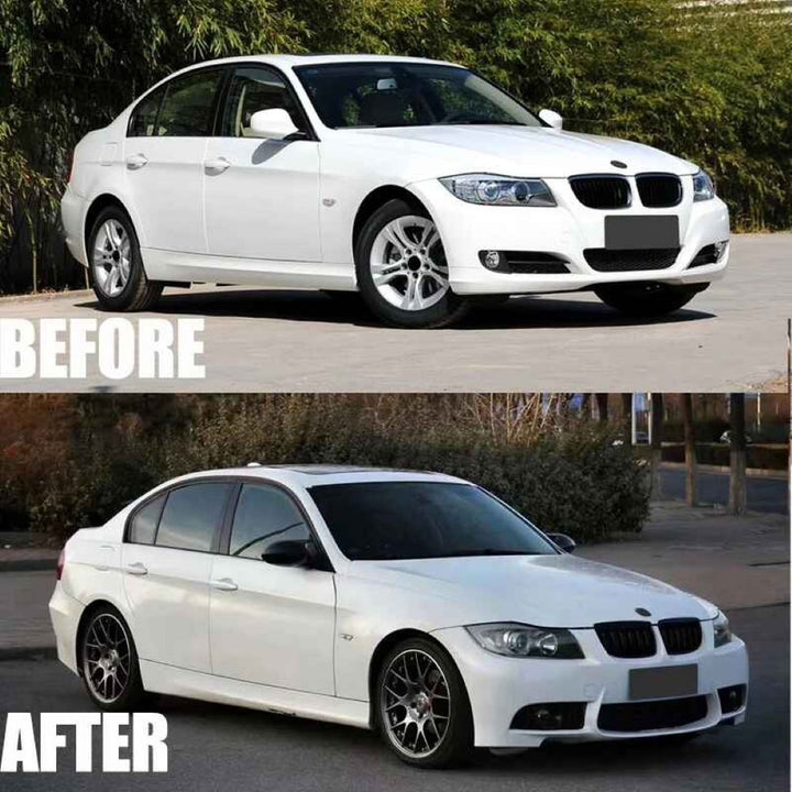 Car Craft Compatible With Bmw 3 Series E90 2005-2008 Front Bumper Upgrade Convert To M Sport M3 Bodykit Bumper - CAR CRAFT INDIA