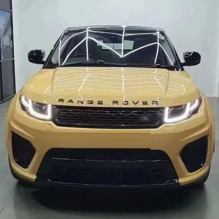 Car Craft Compatible With Land Range Rover Rr Evoque 2010-2015 Upgrade Facelift Conver To 2017 Evoque Sva Bodykit Bumper Side Skirts Grill