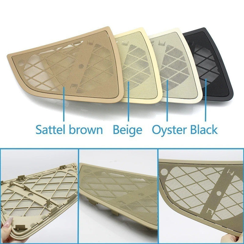 Car Craft Compatible With Bmw 7 Series F01 F02 2009-2014 Car Interior Door Speaker Loudspeaker Grill Cover Horn Sound Audio Speaker Grille Panel 51419169099 Oyster Front Left - CAR CRAFT INDIA