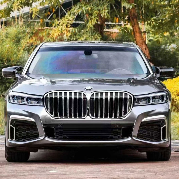 Car Craft Compatible With Bmw 7 Series F01 F02 2009-2014 Upgrade Facelift Convert To G12 Lci 2019-2024 M Sport Kit Bumper Grill Headlight Taillight Trunk Fender Spoiler Bodykit No Cut
