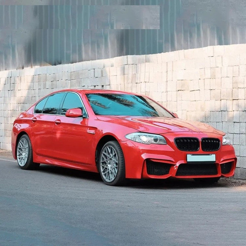 Car Craft Compatible With Bmw 5 Series F10 2010-2017 Front Bumper Upgrade Convert To M Sport M4 Bodykit Body Kit Bumper CC-10679