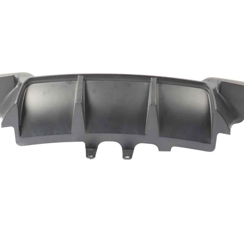 Car Craft Compatible With Bmw 5 Series F10 2010-2017 M Sport M5 Bumper Diffuser Rear After Lip Skirt 2 Fin Glossy Black