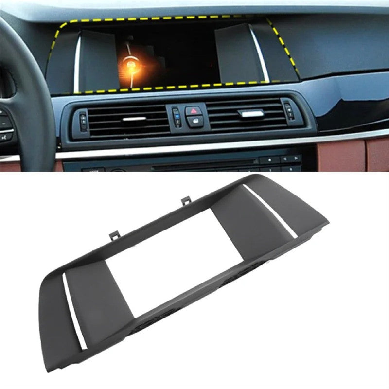 Car Craft Compatible With Bmw 5 Series F10 F18 Id4 Infotainment Display Screen Player Radio Frame Trim Lcd Cover Panel 65509301373 6.25 Inch CC-9022