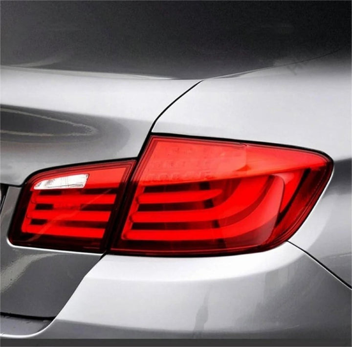Car Craft Compatible With Bmw 5 Series F10 2010-2017 Car Rear Upgraded Tail Light Lamp Xenon Taillight Retrofit Upgrade Modified Led Drl Hid Light Red - CAR CRAFT INDIA