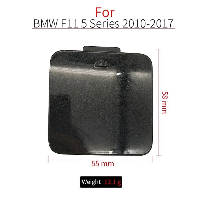 Car Craft Compatible With Bmw 5 Series F11 Station Wagon 2010-2017 Rear Bumper Trailer Tow Towing Hook Hole Cover Usa 51127252922 Unpainted - CAR CRAFT INDIA