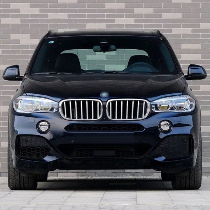 Car Craft Compatible With Bmw X5 F15 Upgrade Convert To M Sport M Performance M Tech Mt Bodykit Body Kit Front Rear Bumper Front After Lip Diffuser Skirt Splitter Exhaust Tip Pipe Wheel Arch Gc F15 009
