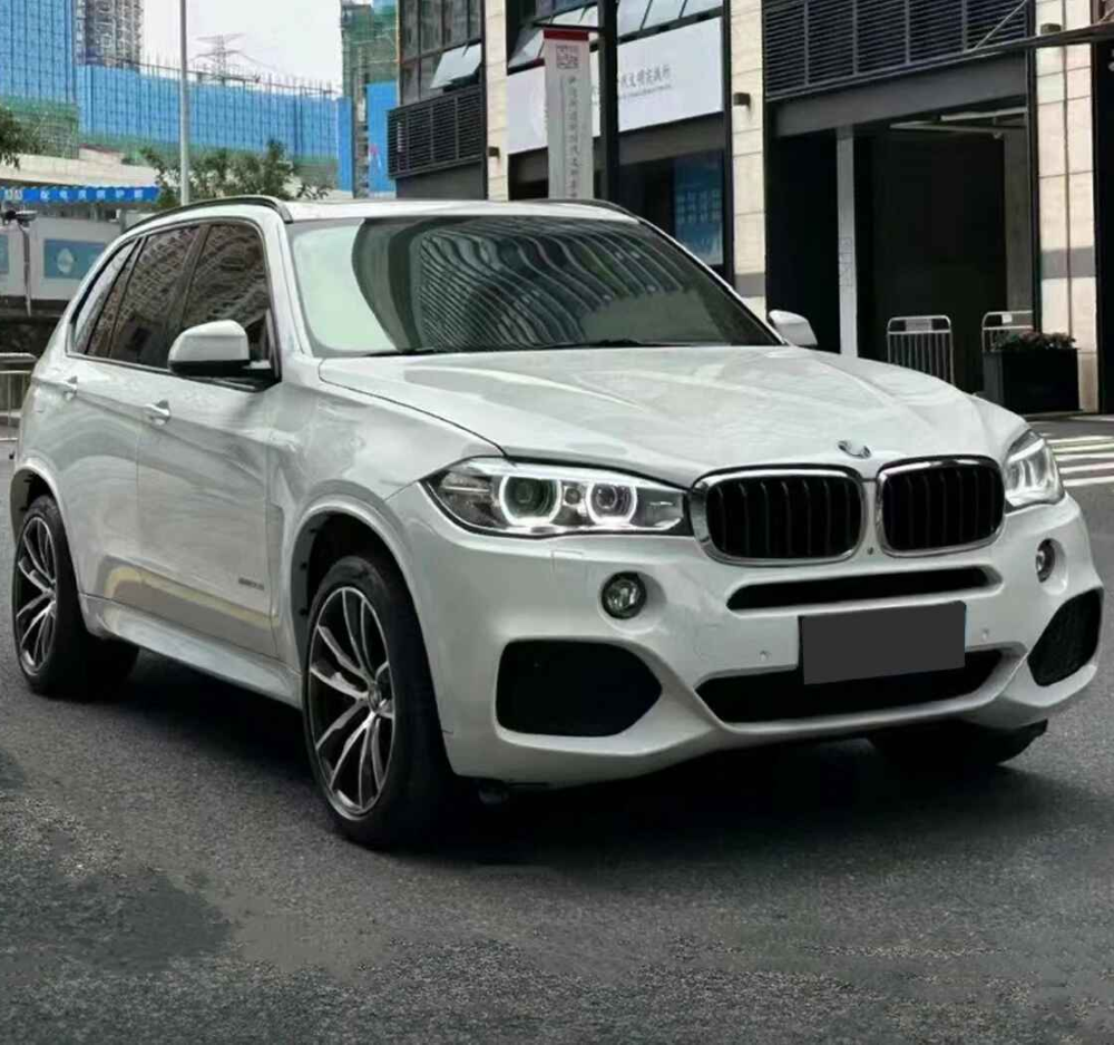 Car Craft Compatible With Bmw X5 F15 2014-2019 Front Bumper Upgrade Convert To M Sport Mp M Performance M Sport Mt Bodykit Wheel Arch F15-002 Gc