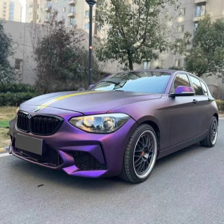 Car Craft Compatible With Bmw 1 Series F20 2012-2014 Front Bumper Upgrade Convert To F20 M2c Bumper Gril Bodykit