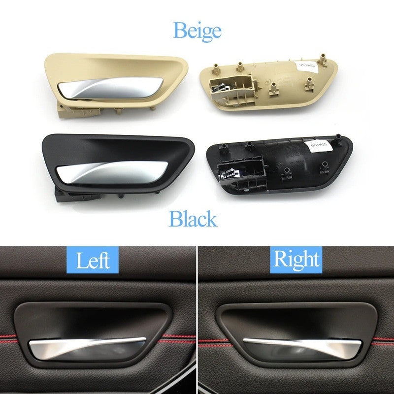 Car Craft Compatible With Bmw 3 Series F30 F34 2012-2018 4 Series M3 M4 F31 F35 F80 F32 F33 F36 F82 F83 2013-2020 Interior Unlock Door Opening Pull Handle Bowl Cover 51417279346 Beige Right - CAR CRAFT INDIA
