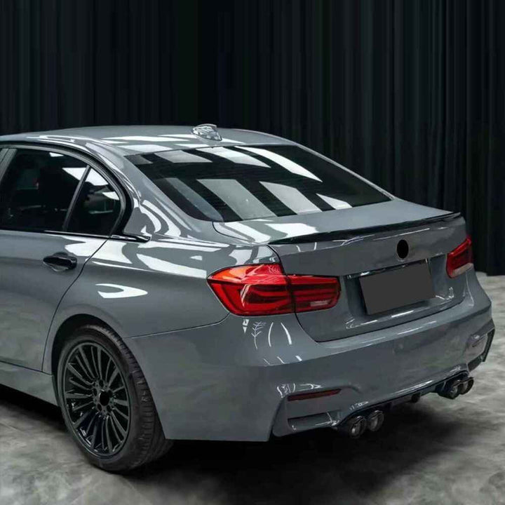 Car Craft Compatible With Bmw 3 Series F30 F80 M3 M4 Exhaust Tips Tail Pipe Midpipe Muffler With Clamp Akrapovic Chrome