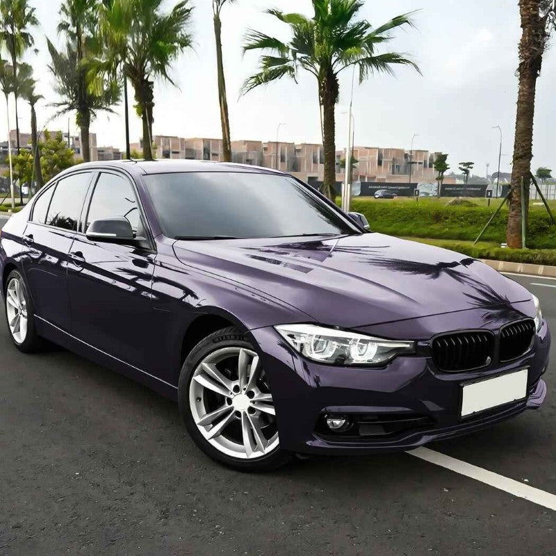 Car Craft Compatible With Bmw 3 Series F30 F80 2012-2018 M3 M4 Front Bumper Show Mesh Grill Single Line Bar Zst-1329 Single Glossy Black - CAR CRAFT INDIA
