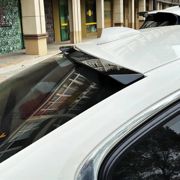 Car Craft Compatible With Bmw 3 Series F30 F80 2012-2019 Rear Trunk Wing Boot Lip Wing Roof Spoiler Carbon Fiber Look