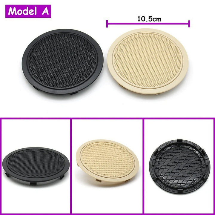 Car Craft Compatible With Bmw 1 Series F52 2016-2023 2 Series F45 F46 2014-2022 X1 F48 F49 2016-2022 X2 F39 2018-2022 Car Interior Door Loudspeaker Speaker Grill Cover B Silver 51419874019 CC-9691