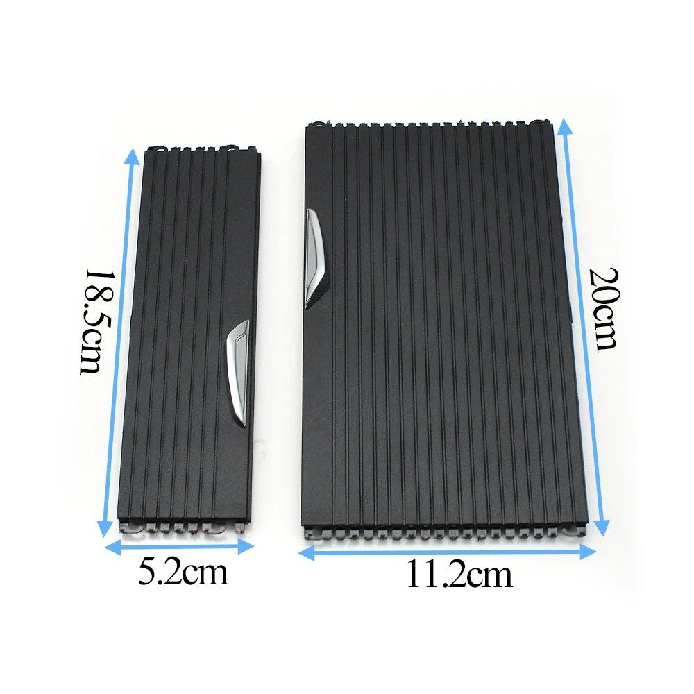 Car Craft Compatible With Bmw X1 F48 F49 2016-2021 X2 F39 2016-2021 Car Interior Center Armrest Drink Water Cup Holder Roller Curtain Blind Shutter Trim Front 51169299529-c