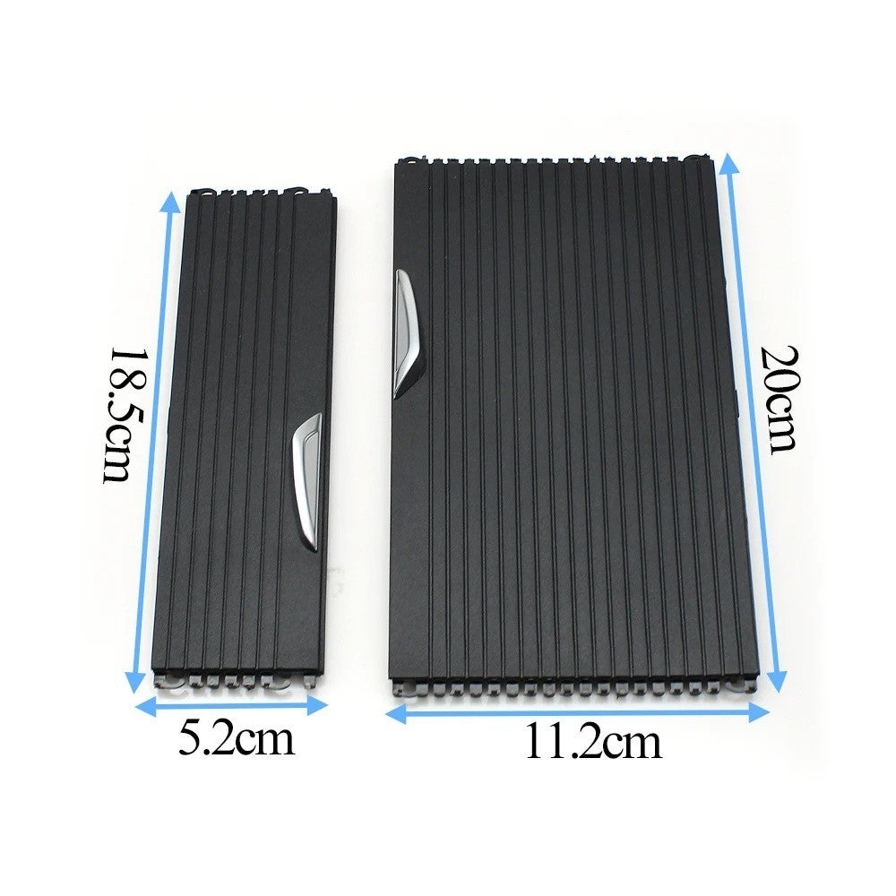 Car Craft Compatible With Bmw X1 F48 F49 2016-2021 X2 F39 2016-2021 Car Interior Center Armrest Drink Water Cup Holder Roller Curtain Blind Shutter Trim Rear 51169299529-d
