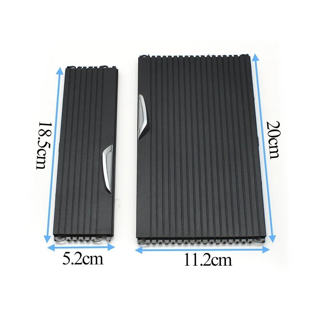 Car Craft Compatible With Bmw X1 F48 F49 2016-2021 X2 F39 2016-2021 Car Interior Center Armrest Drink Water Cup Holder Roller Curtain Blind Shutter Trim Set 51169299529-c 51169299529-d