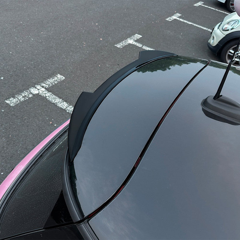 Car Craft Compatible With Mini Cooper F55 F56 2014-2022 Rear Trunk Wing Boot Lip Roof Spoiler Zst-1346 Gb Gloss Black
