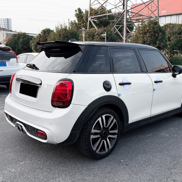 Car Craft Compatible With Mini Cooper F55 F56 2014-2022 Rear Trunk Wing Boot Lip Roof Spoiler Zst-1347 Carbon Fiber Look