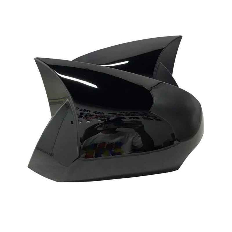 Car Craft Compatible With Renault Fluance 2010-2016 Rear View Case Wing Cap Shell Housing Mirror Covers 3m Tape Pasting Style Carbon Fiber Look