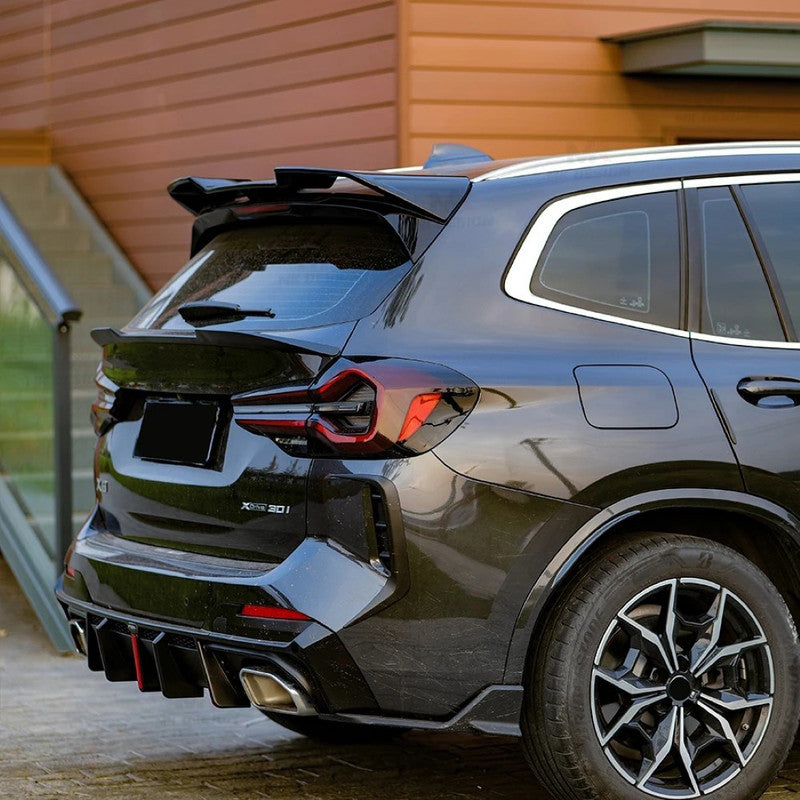 Car Craft Comptible With Bmw X3 G01 Lci 2022+ M Sport X3m Front Bumper Upgraded Bodykit Body Kit Skirts Splitter Front Rear Lip Diffuser Side Skirts Spoiler Trims Cannards Vten Style CC-9083