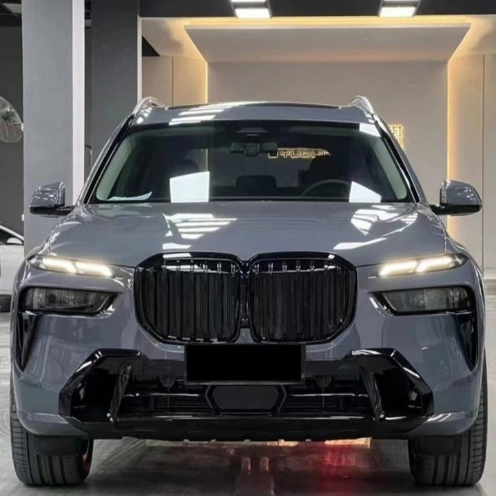 Car Craft Compatible With Bmw X7 G07 Lci 2023-2026 Front Bumper Upgrade Convert To M Sport M Performance M Tech Mt Bodykit Body Kit Bumper Gc G07 009