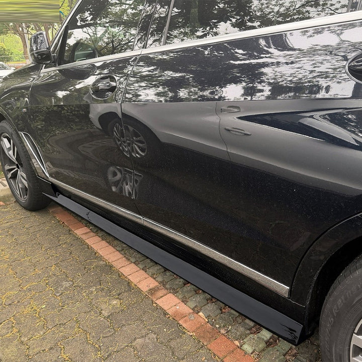 Car Craft Compatible With Bmw X7 G07 2019-2026 M Sport Side Skirt Splitter Trim Running Board Zst-1505 Gb Glossy Black