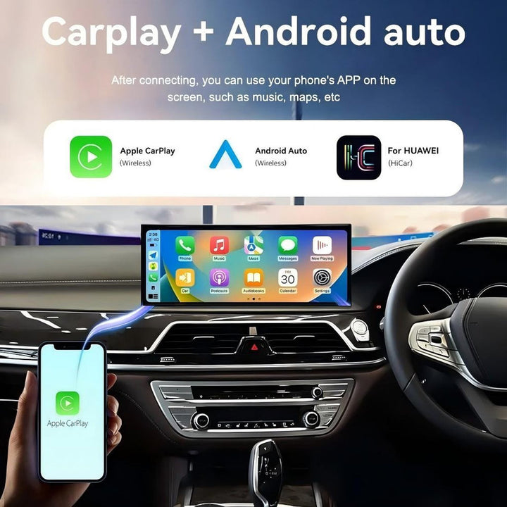 Car Craft Compatible With Bmw 7 Series G12 2016-2019 Android Multimedia Infotainment Touchscreen Dvd Player Wireless Carplay Android Auto 4gb +64gb 14.9 Inch