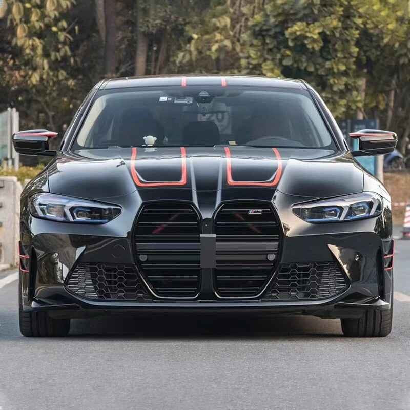 Car Craft Compatible With Bmw 3 Series G20 G28 Lci 2023+ Upgrade Convert To G80 M3 M4 Narrow Bodykit Bumper Grill Fender Hood Side Skirts Grill Diffuser Exhaust Pipe Tip - CAR CRAFT INDIA