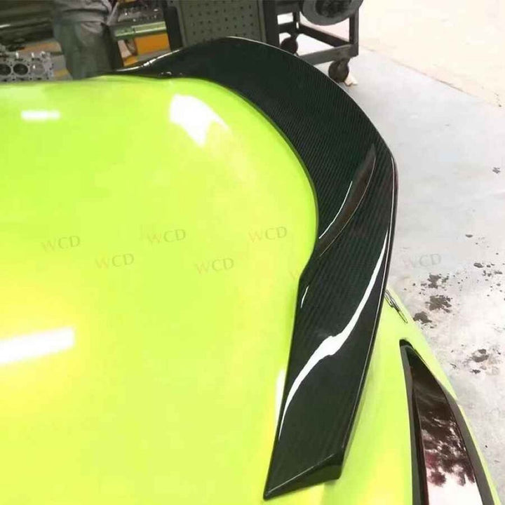 Car Craft Compatible With Bmw Z4 G29 2019-2025 Rear Trunk Wing Lip Boot Spoiler Splitter Real Carbon Fiber - CAR CRAFT INDIA