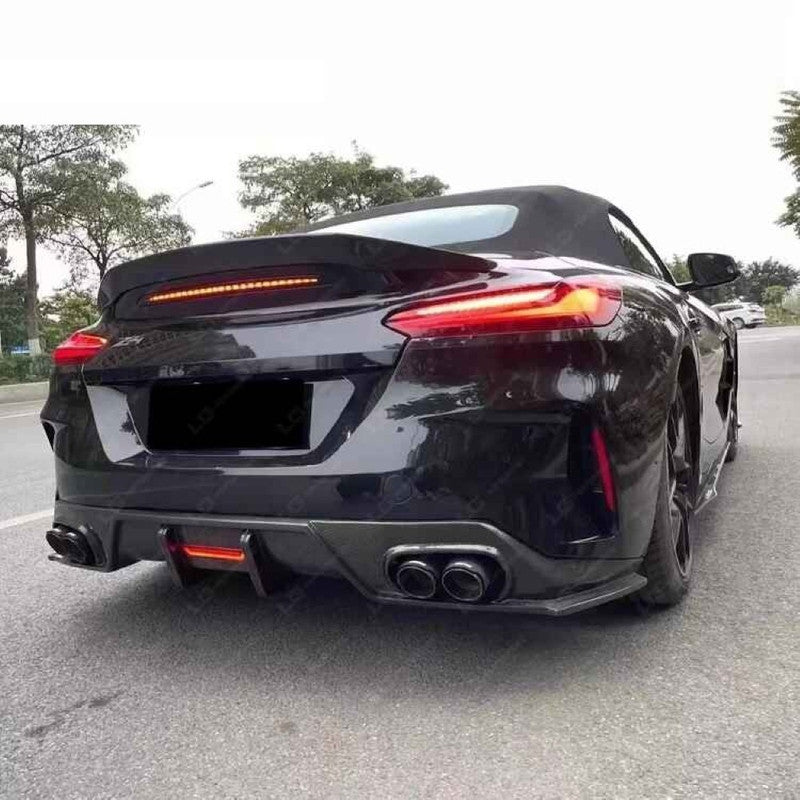 Car Craft Compatible With Bmw Z4 G29 2019-2025 Rear Bumper Exhaust Tip Pipe Mufflers Nozzle