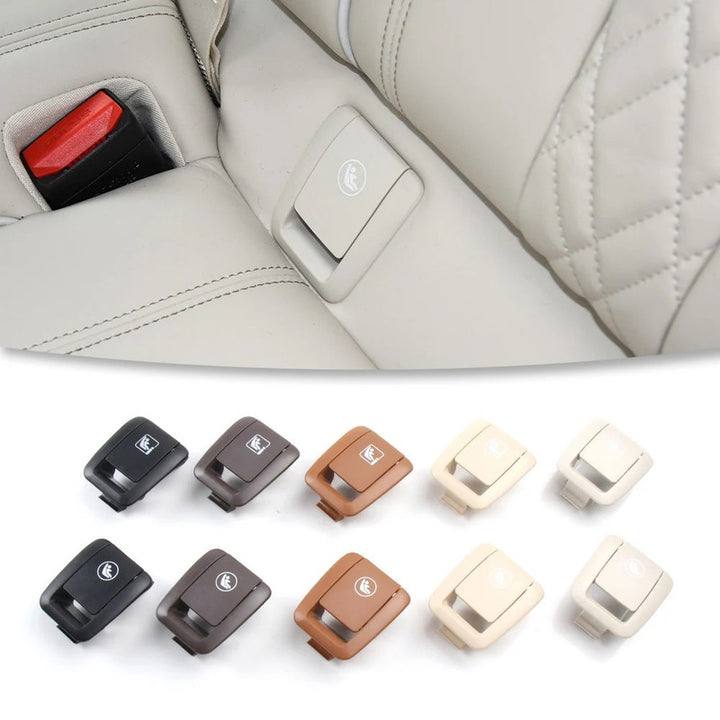Car Craft Compatible With Bmw 5 Series G30 2017-2024 Rear Child Seat Anchor Safety Isofix Restraint Backseat Buckle Covers 52207451004-1 Beige B CC-9038