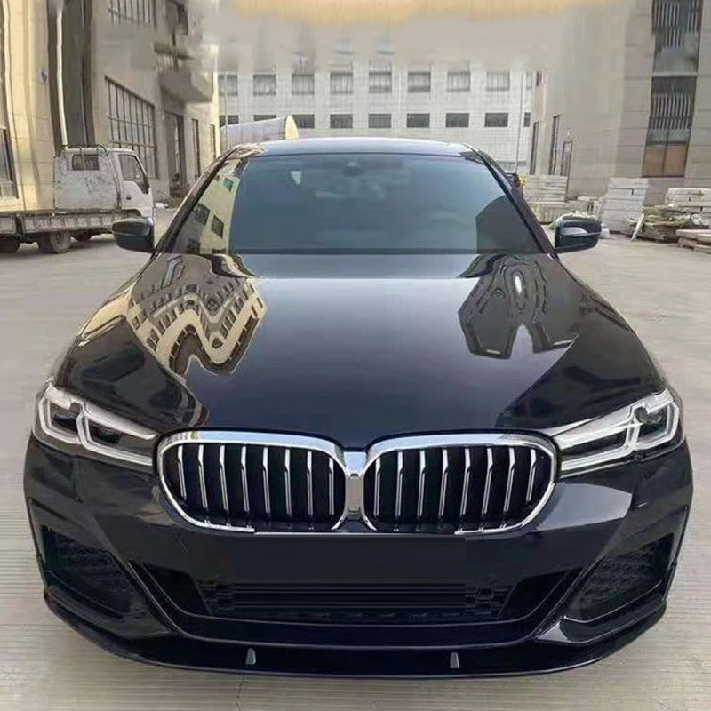 Car Craft Compatible With Bmw 5 Series G30 G38 F90 2021-2023 Mt M Tech M Performance M Sport Bumper Front Lip Splitter Skirt G30/38-009/010 Cf Carbon Fiber Looks