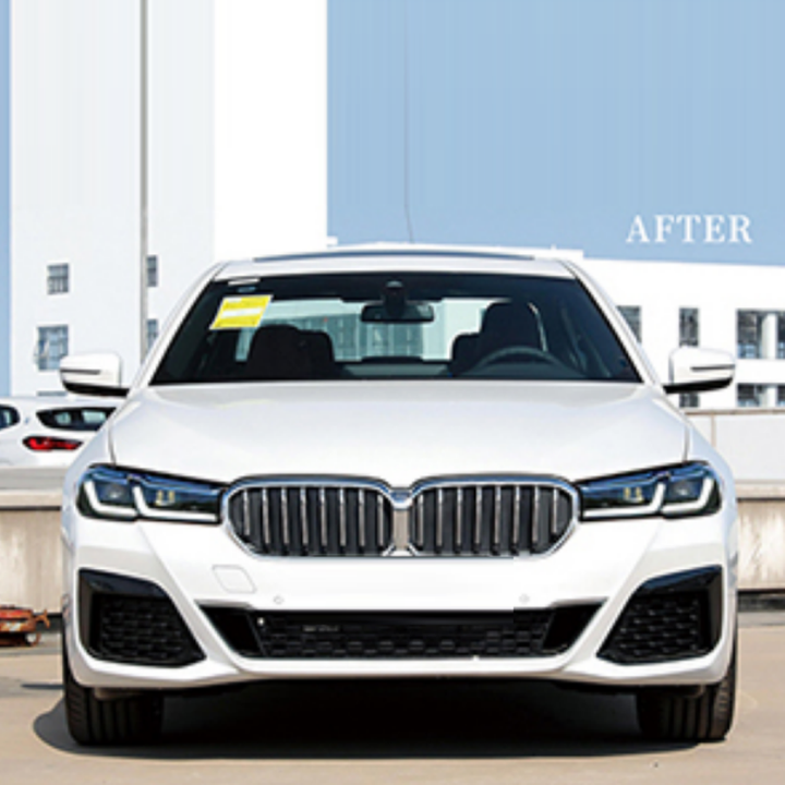 Car Craft Compatible With Bmw 5 Series Lci G30 G38 F90 2021-2023 Upgrade Facelift Convert To Mt M Tech M Sport Front Bumper Bodykit Assembly G30/38-054